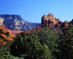 Rock formations near Sedona, Arizona